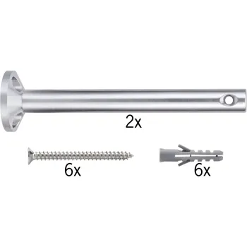 Lampička Paulmann set pro lankové systémy 1 pár 165mm chrom hliník - Doprava zdarma