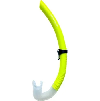 Šnorchl Dětský šnorchl s ventilkem FINNSUB ERGO SNORKEL KIDS UNI Reflexní neon, Bílá