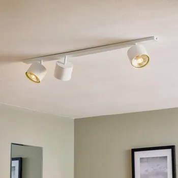 ALDEX Stropní bodové světlo Bot, bílé, tříbodové - Ø bodovka 11,5 cm bílá 3 x 35 W - Doprava zdarma