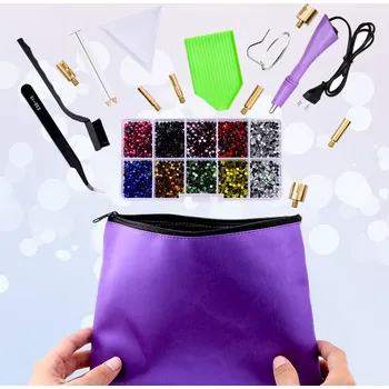 kreativní sada Sada na lepení kamínků s aplikátorem