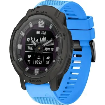 Ostatní příslušenství k chytrým hodinkám VSECHNONAMOBIL 80884 DIAMOND Vyměnitelný řemínek pro Garmin Instinct Crossover Solar světle modrý
