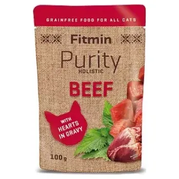 Krmivo pro kočku Fitmin Purity Cat hovězí 12x100g kapsička (+ SLEVA PO REGISTRACI/PŘIHLÁŠENÍ! ;))