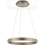 Knapstein LED závěsné světlo Sara-60 bronz 2 200-3 000 K - baldachýn - výška 6 cm, Ø 30 cm bronzová 75 W LED celkem - Doprava zdarma