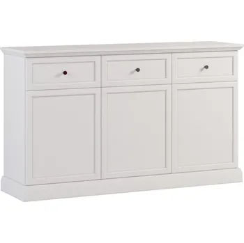 Ložnicová sestava Komoda LUCCA K3D3S, Bílá