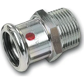 rozdělovač topení Sanha Therm 24243G přechod vnější lisovací uhlíková ocel 35x5/4" 124243G35114