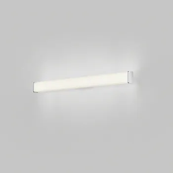 Lampička Helestra Nástěnné svítidlo LED do koupelny Alla IP44 90cm chrom - Šířka pro montáž na stěnu 22 cm LED 18 W celkem - Doprava zdarma