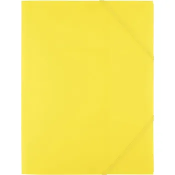 Stavební deska d.rect Desky na dokumenty D.RECT, s gumičkou, plastové, A4, žluté