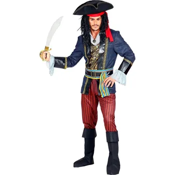 Karnevalový kostým Pirátský kapitán - XXL