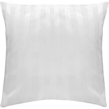 Povlak na dekorativní polštářek BAVLNĚNÝ POVLAK NA POLŠTÁŘ STRIPES2 40X40 CM BÍLÁ