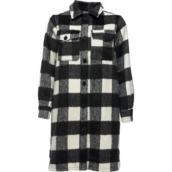 Dámský kabát Lehký dámský kabát Willard ANGELES 2XL Černá, Bílá