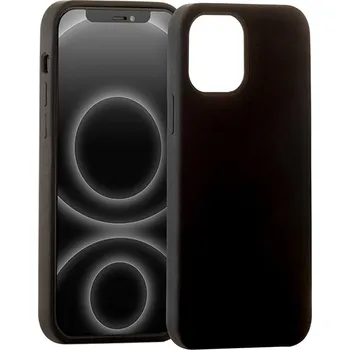 Pouzdro na mobilní telefon ER POWER Silikonový kryt CARNEVAL SNAP pro iPhone 12 Pro Max s MagSafe - Černá ERCSIP12MXMGLQ-BK