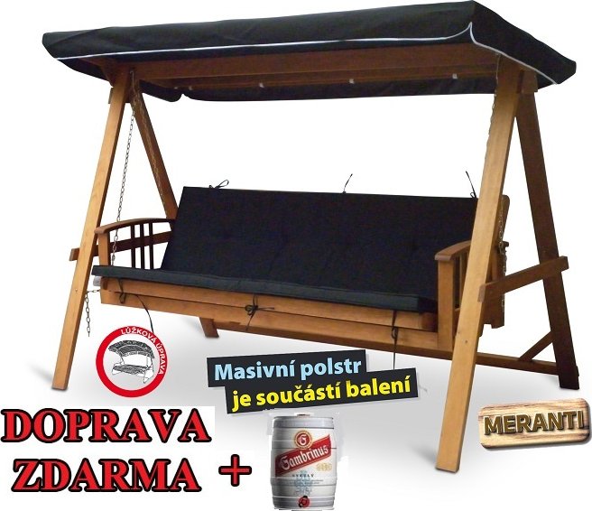 VeGA Lux Black + SUD PIVA + doprava zdarma