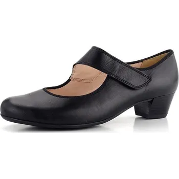 Dámské lodičky Ara širší lodičky s nártovým páskem Catania Black 12-63601-01 - 38.5 | P679067