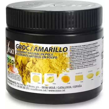 Výroba svíčky Přírodní potravinářské barvivo žluté 200 g | SOSA, 11471