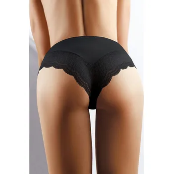 Kalhotky Dámské kalhotky 075 black - BABELL černá XL