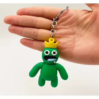 Přívěsek na klíče - RAINBOW FRIENDS - ZELENÝ 1 (Značka: ZHENG)