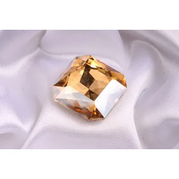 Dětské navlékací korálky Skleněný šaton 23x23mm - č.215