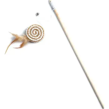 Hračka pro kočku Hračky pro kočky - Interaktivní dřevěná hračka - Kulatý dort