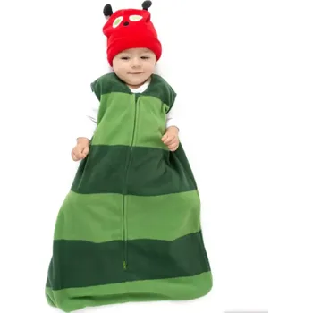 Spacák Fleecový spací pytel s čepicí pro miminko - HOUSENKA - (S) (Značka: CUDDLE BABY)