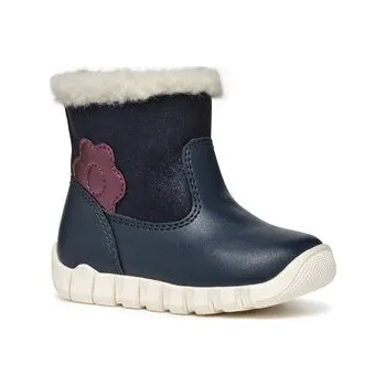 Dámské kozačky Kozačky Geox B Iupidoo Girl B4658B 0BCBL CF4F8 Tmavomodrá 18