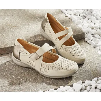 Dámské pantofle 3Pagen Balerínky Sandy béžová 37