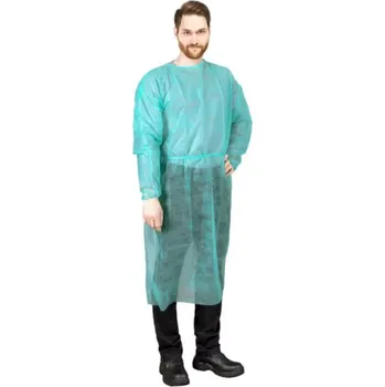 Pracovní zástěra Zarys Med Z zástěra zelená 10 KS L-XL