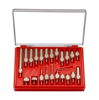 Náhradní výměnné doteky k úchylkoměrům M 2,5 mm, 22 ks - Kinex 1155-7