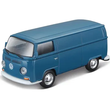 autíčko Maisto Volkswagen Type 2 Panel Van 1971 1:42 modrá - expresní doprava