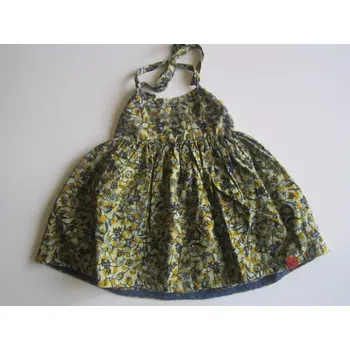 Dívčí šaty Šatičky s vázáním za krkem (Značka: NURIA F.A.)