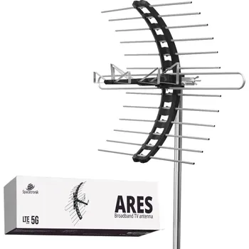 Multimediální centrum Spacetronik Ares UHF+VHF LTE 5G DVB-T2 síťová anténa