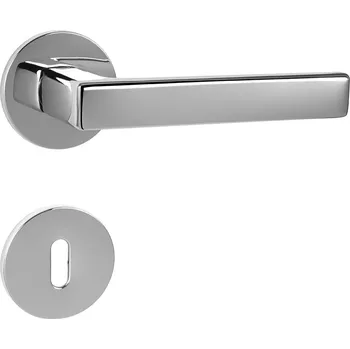 Dveřní kování TI - SONIA - R 3095 5S rozety BB, klika/klika OC - ​​Chrom lesklý (03)