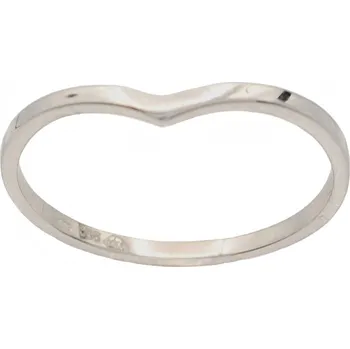 Prsten Zlatý prsten z bílého zlata AZCL1970W, vel. 59, 1.7 g (585/1000)