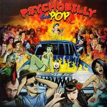 Hudba LP Various: Psychobilly Goes Pop CLR | LTD 2024 Coloured Purple Marbled Vinyl Limited Edition