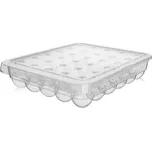 Box na vajíčka pro 30 ks transparentní 30 ks, 33,5x27,5x7 cm