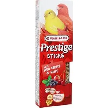 Krmivo pro ptáka VL Prestige Sticks pro kanáry Red Fruit&Mint 2x30g