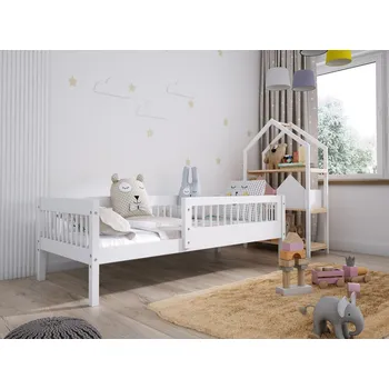 Postel Elvisia Dětská postel MADIA bez šuplíku | bílá 80 x 180 cm