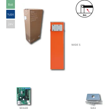 Pohon brány NICE WIDES automatická závora do 4m