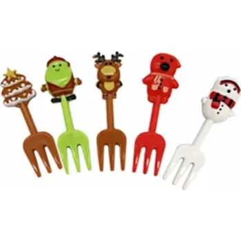 Párátko a napichovátko Napichovátka - VÁNOCE - 10 ks (Značka: JETTING)