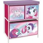 Regál na hračky Disney - Jednorožec