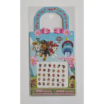 Nálepky na nehty - TLAPKOVÁ PATROLA 3 (Značka: TAKARA TOMY)