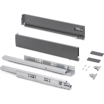 Úložný box Výsuvný box VERTEX 3D 93x450 antracit