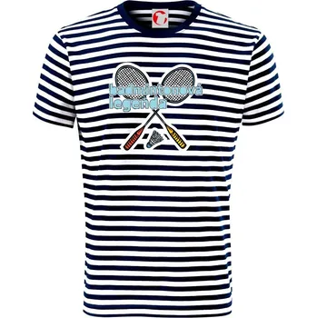Pánská móda Badmintonová legenda - Triko na vodu - XL ( Prouhovaná )
