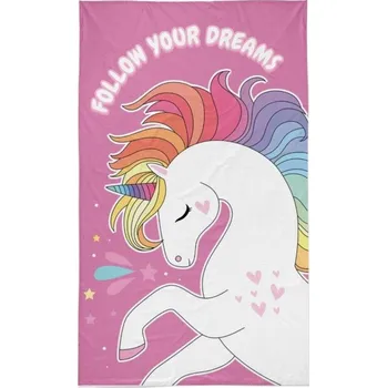 Ručník pro děti, Jednorožec, 30 x 50 cm