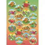 Dekora Předvyražený fondánový papír na cupcake 21 x 15 cm