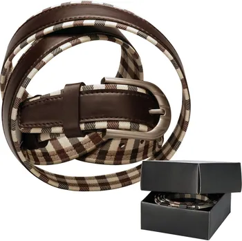 Opasek Tous unisex pásek hnědá