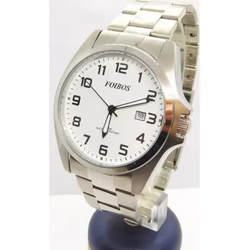 Hodinky FOIBOS Pánské ocelové čitelné hodinky 5ATM FOIBOS CK1571.1 (FOIBOS Pánské ocelové čitelné hodinky 5ATM FOIBOS CK1571.1)
