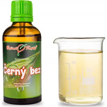 Přírodní produkt Bylinné kapky s.r.o. Bez černý tinktura z pupenů 50 ml