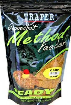 Návnadová surovina TRAPER Groundbait Method Feeder Ready krmítková směs kapr 750 g