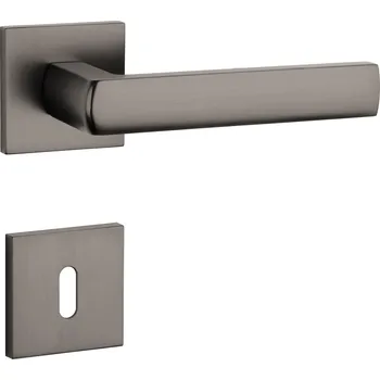 Dveřní kování AT - HOSTA - HR 7S rozety BB, klika/klika T - Titan