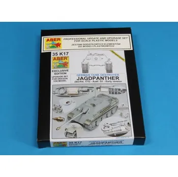 Plastikový model Aber Models 1/35 Jagdpanther -early version